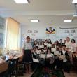 „Mâini dibace-pictură pe ceramică", acțiune la care au participat elevi din Bosanci și Marginea