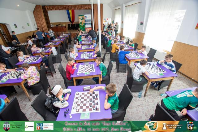 62 de copii au participat la competiția de șah Cupa „Călimani”, ediția a II-a
