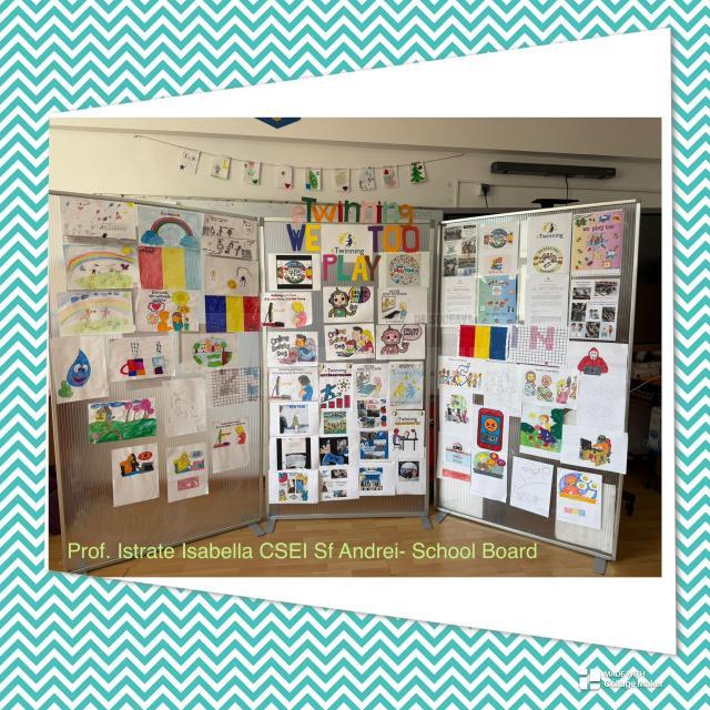 Final de proiect eTwinning – „We Play Too”