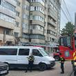 Incendiu cu degajări mari de fum și panică, într-un bloc din Burdujeni