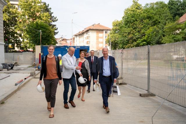 Președintele Consiliului Regional Schwaben, Martin Sailer, se află în vizită oficială în Suceava