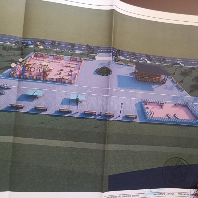 Un parc modern și multifuncțional se va construi pe o suprafață de aproape două hectare, în Ipoteşti