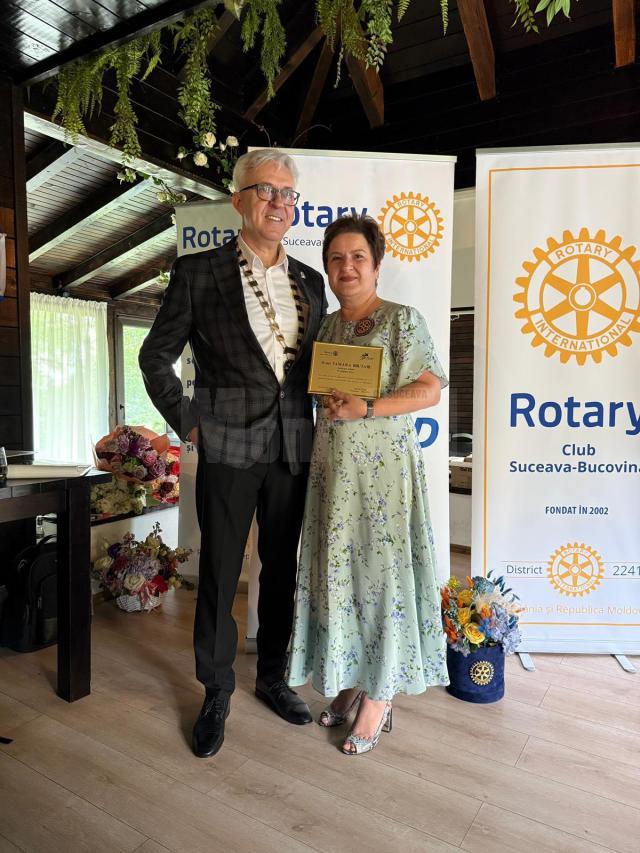 Tamara Brutaru este noul președinte al Rotary Club Suceava-Bucovina