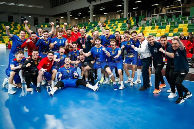 Tinerii handbaliști suceveni, revenire spectaculoasă cu naționala României la Mondialul sub 21 de ani