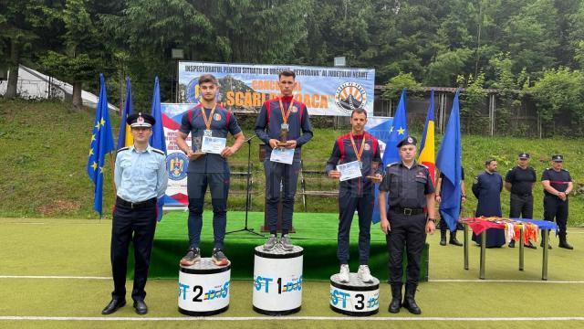 Pompierii suceveni au avut rezultate remarcabile la competiția Scări pe Toaca