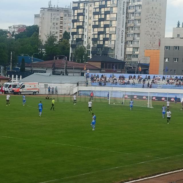 Cetatea Suceava s-a impus categoric în meciul tur pentru promovarea în Liga a III-a