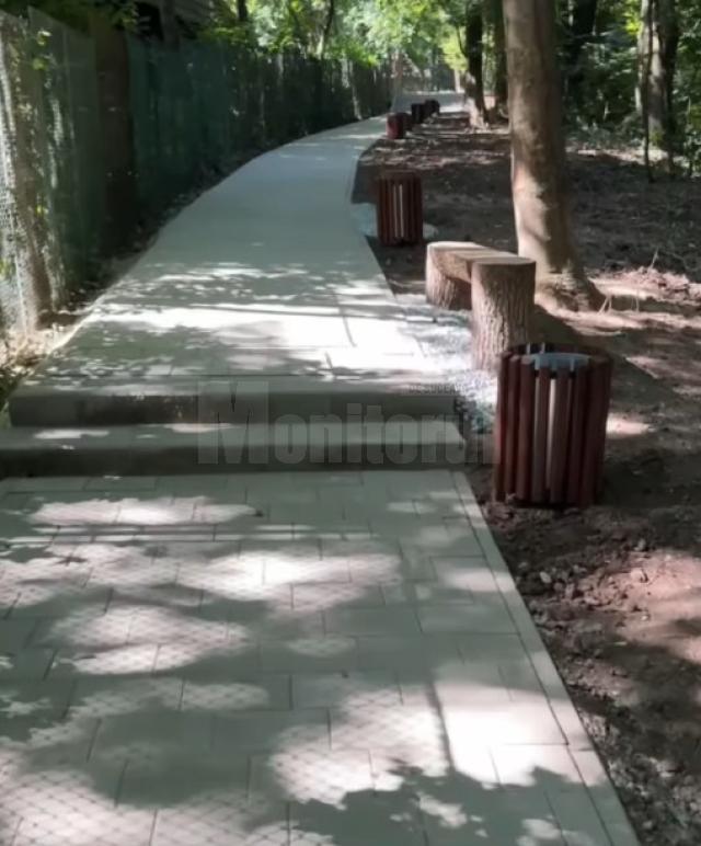 Accesul spre Cetate dinspre zona Mirăuți a fost refăcut