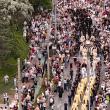 Procesiunea „Calea Sfântului”, purtând moaștele Marelui Mucenic Ioan cel Nou de la Suceava, a adunat mii de credincioși pe străzile orașului