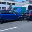 Coliziune între trei autoturisme, în orașul Gura Humorului