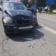 Coliziune între trei autoturisme, în orașul Gura Humorului