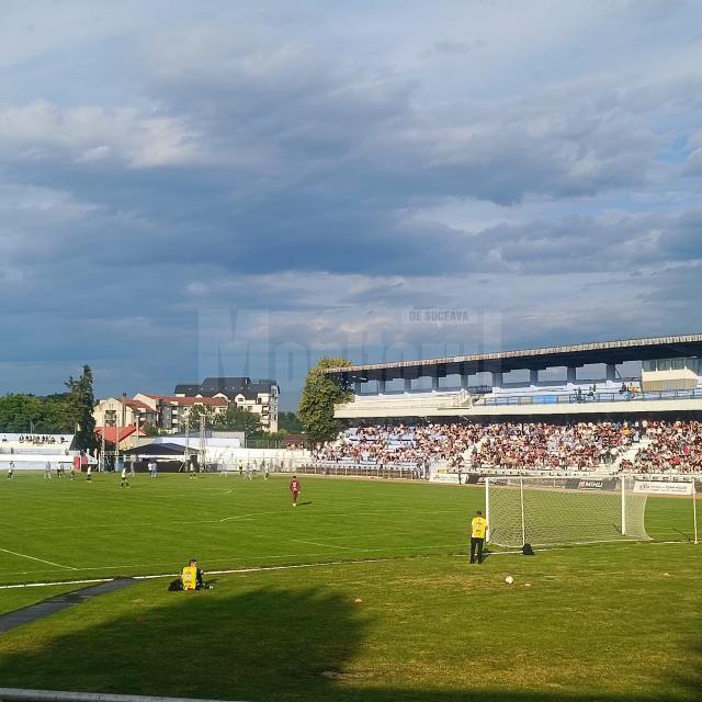 Cetatea Suceava s-a impus categoric în meciul tur pentru promovarea în Liga a III-a