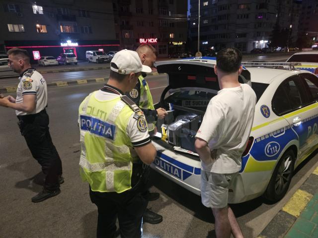 Razie a poliției de Zilele Sucevei