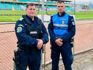 Jandarmi pe stadion