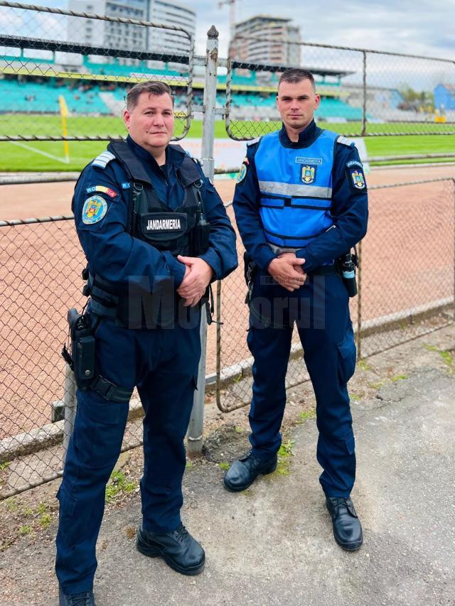 Jandarmi pe stadion
