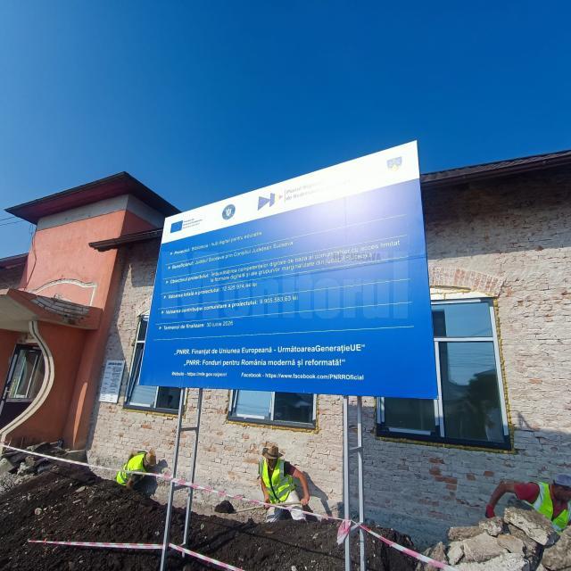 Noua bibliotecă din Moara începe să prindă contur