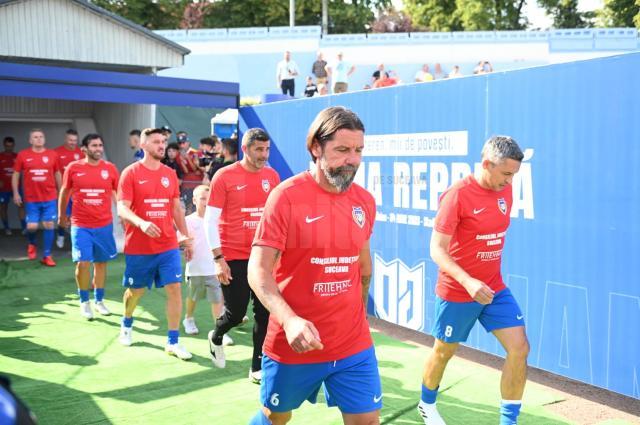 Meciul de retragere al lui Dorin Goian, spectacol în teren și în tribune