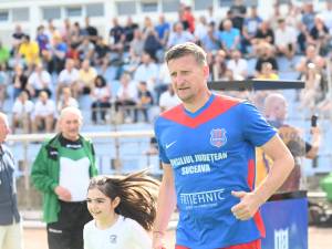 Meciul de retragere al lui Dorin Goian, spectacol în teren și în tribune