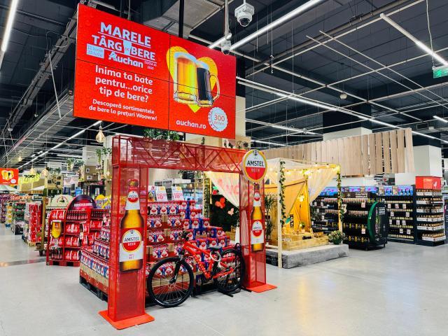 Auchan te invită la o călătorie în lumea berii – Peste 300 de sortimente din 25 de țări, la Târgul de Bere 2025