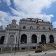 Drapelul României, de pe Centrul Muzeal „Cazinoul Băilor”, a fost înlocuit cu unul nou