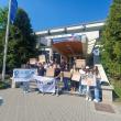 Mai mulți studenți suceveni au protestat împotriva tăierii burselor de către actualul Guvern