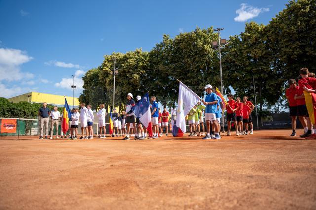 Franța și Belgia vor juca astăzi, la Suceava, finala „Tenis Europe Summer Cups”