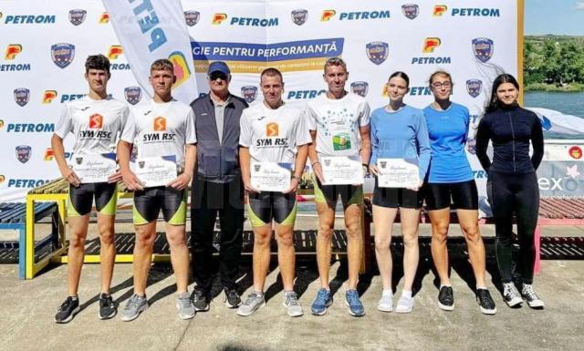 Canotorii de la CSS Nicu Gane antrenați de Vasile Avramia