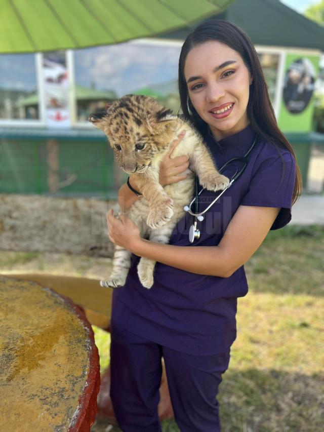 Ligrul lui Șoimaru și studenta Ana Maria Băltariu, care l-a îngrijit în ultimele două săptămâni