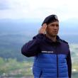 De Ziua Drapelului Național, jandarmii dorneni au arborat Tricolorul pe Vârful Oușoru (1.639 m), din Munții Suhard