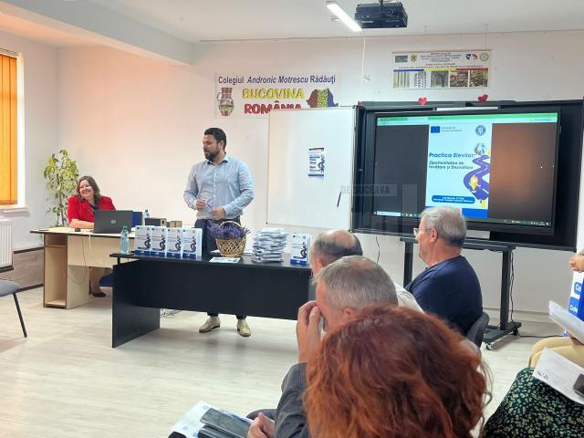 Colegiul „Andronic Motrescu” a lansat un proiect în valoare de 500.000 de euro, pentru practica elevilor