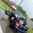 Dacia Logan, spulberată de pe șosea de un tir condus de un tânăr de 23 de ani