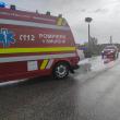 Dacia Logan, spulberată de pe șosea de un tir condus de un tânăr de 23 de ani