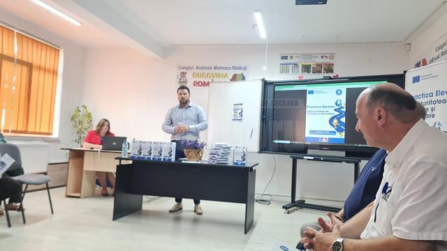 Colegiul „Andronic Motrescu” a lansat un proiect în valoare de 500.000 de euro, pentru practica elevilor