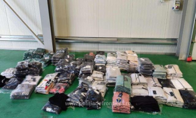 Sute de haine care par contrafăcute, ridicate de la un turc în PTF Siret