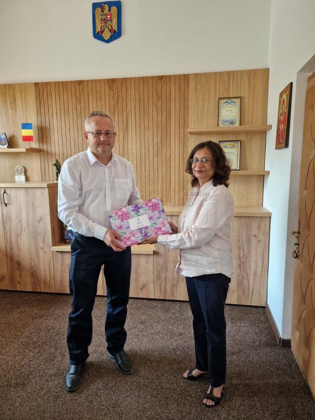 Ambasadoarea Indiei, ES Manika Jain, în vizită oficială la Milișăuți
