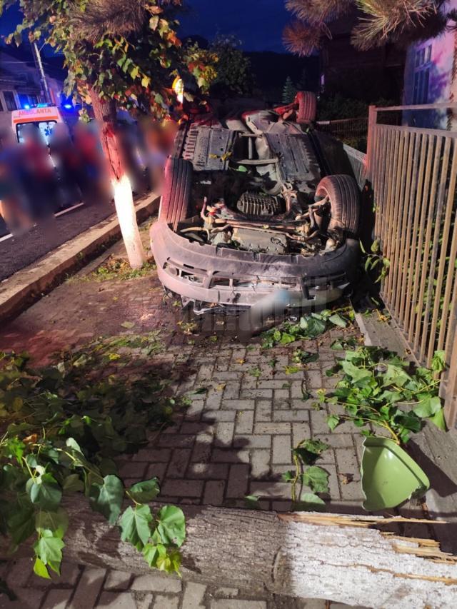 Mașină din accidentul de la Vama