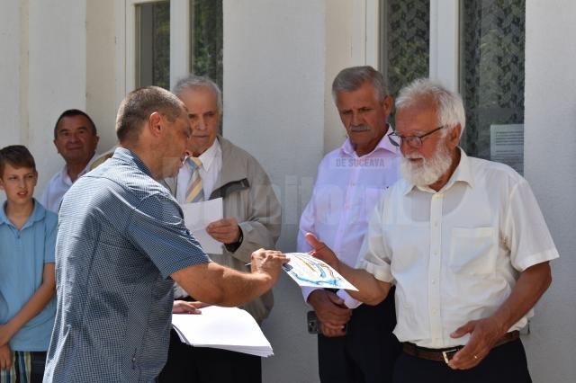 Înmânarea Diplomelor aniversare- Dreptul la memorie, în cadrul evenimentului de la Filiala Asociației Foștilor Deținuți Politici din România