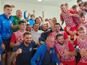 Presedintele Soldan a sarbatorit promovarea impreuna cu fotbalistii Cetatii
