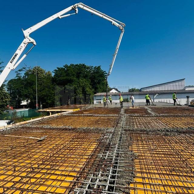 Lucrările la creșa din Siret avansează în ritm susținut