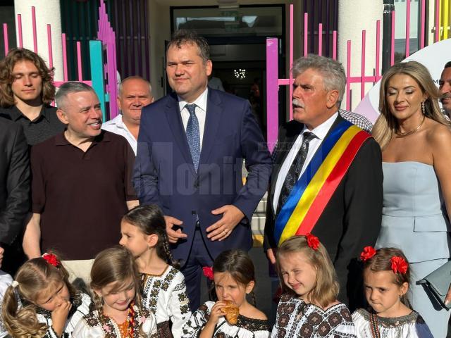 Noua creșă din Câmpulung Moldovenesc a fost inaugurată de ministrul Dezvoltării, Cseke Attila