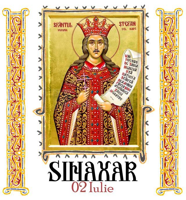 Sinaxar 02 iulie 2025