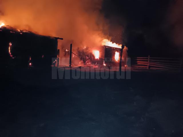 Un bărbat de 81 de ani a murit după ce gospodăria i-a fost mistuită de flăcări
