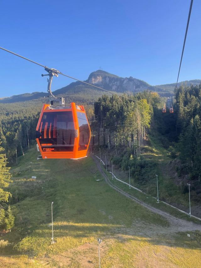 Telegondola Rarău își reia funcționarea din acest weekend