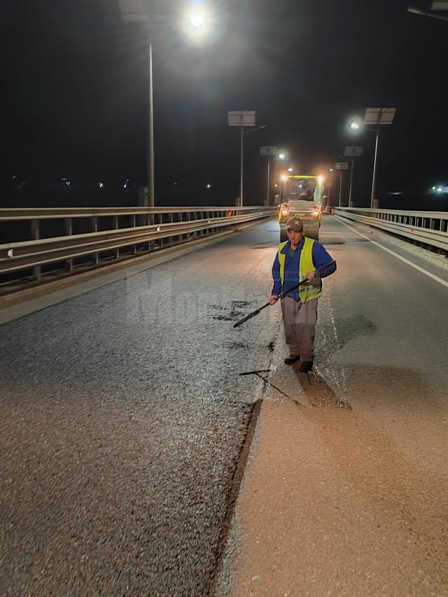 Ultimele lucrari au fost efectuate în nopatea de 1 spre 2 iulie