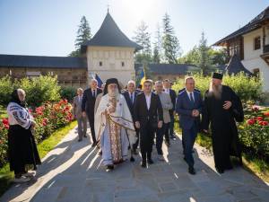 Președintele Consiliului Județean Suceava, Gheorghe Șoldan, a participat la pelerinajul de la Putna
