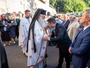 Președintele Consiliului Județean Suceava, Gheorghe Șoldan, a participat la pelerinajul de la Putna