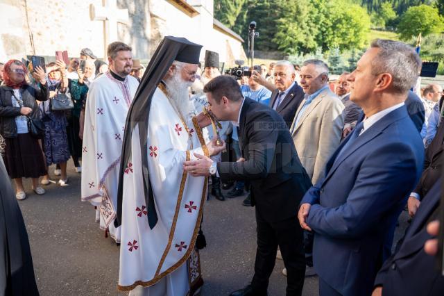 Președintele Consiliului Județean Suceava, Gheorghe Șoldan, a participat la pelerinajul de la Putna