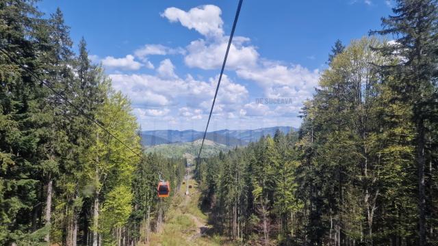 Telegondola Rarău își reia funcționarea din acest weekend