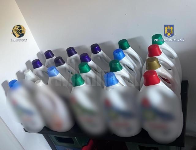 Percheziții DIICOT la Suceava, într-un dosar privind afaceri la nivel înalt cu detergenți aduși fraudulos din Ucraina
