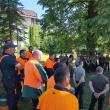 Startul concursului „Cel mai bun fasonator”, desfășurat la Ocolul Silvic Moldovița, cu tragerea la sorți a ordinii de participare