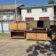 9 chioșcuri și 8 mese care figurau fără contract și ocupau domeniul public, scoase din Piața Centrală a Sucevei